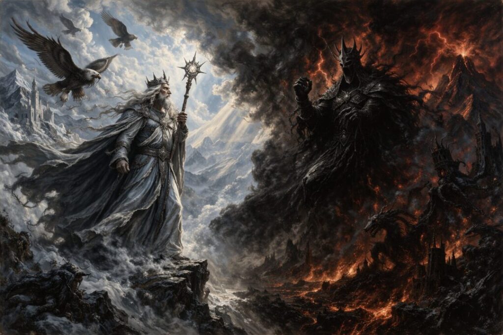 Manwe vs Morgoth