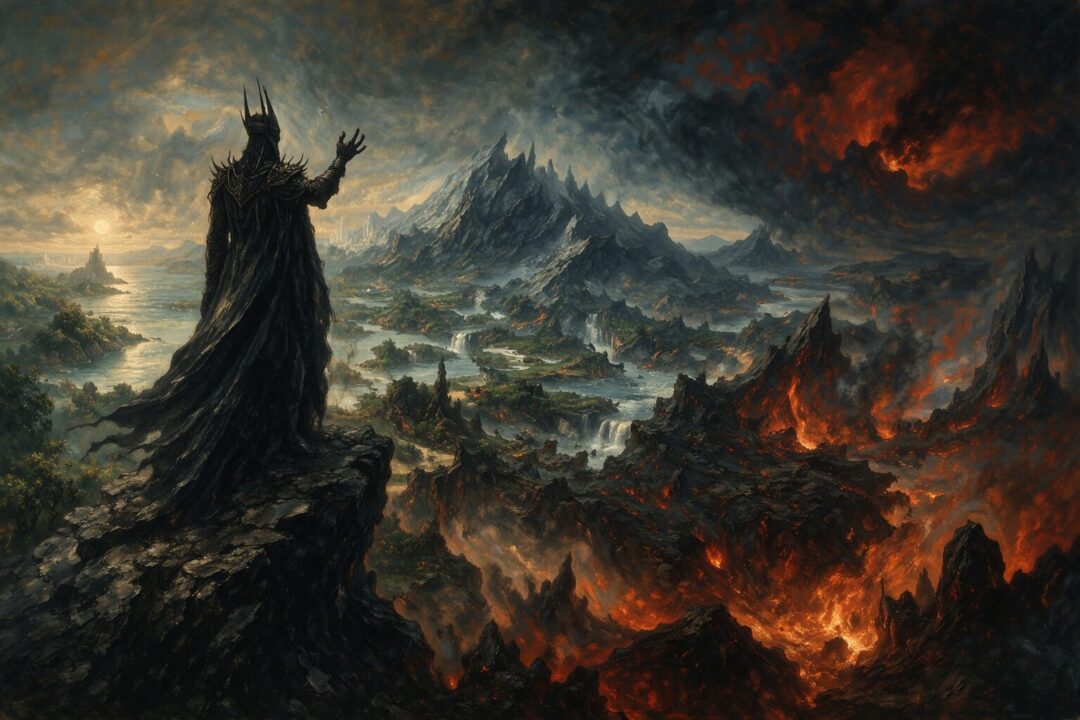 Melkor domination of Arda