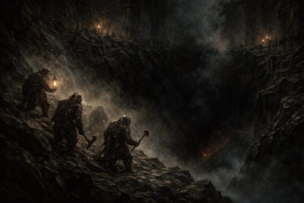 Nameless fear awakened Khazad Dum