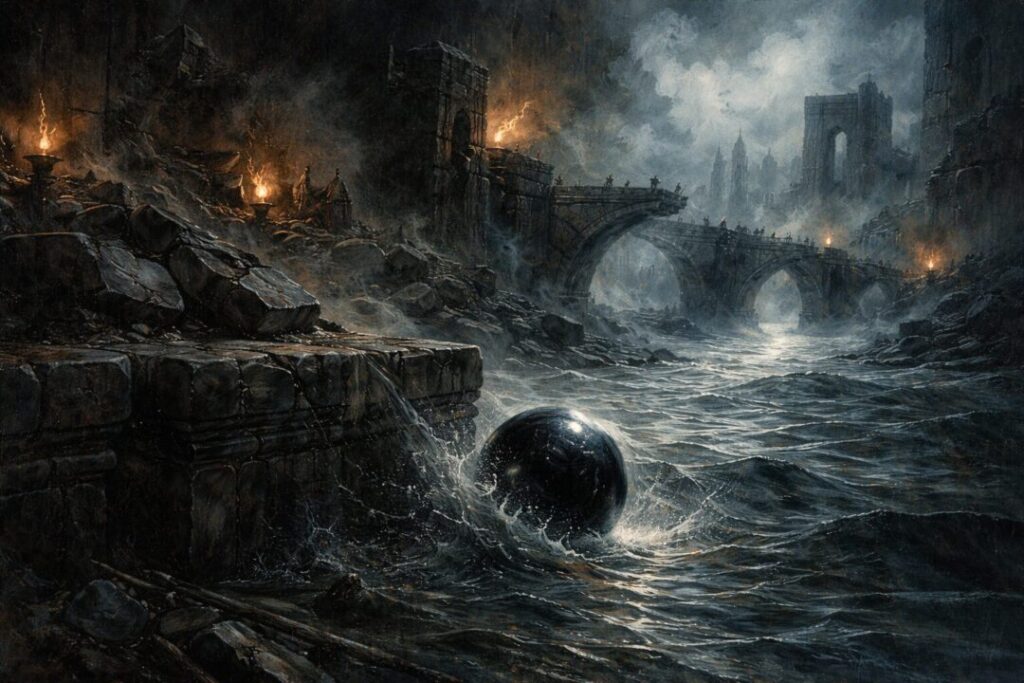 Osgiliath palantir lost