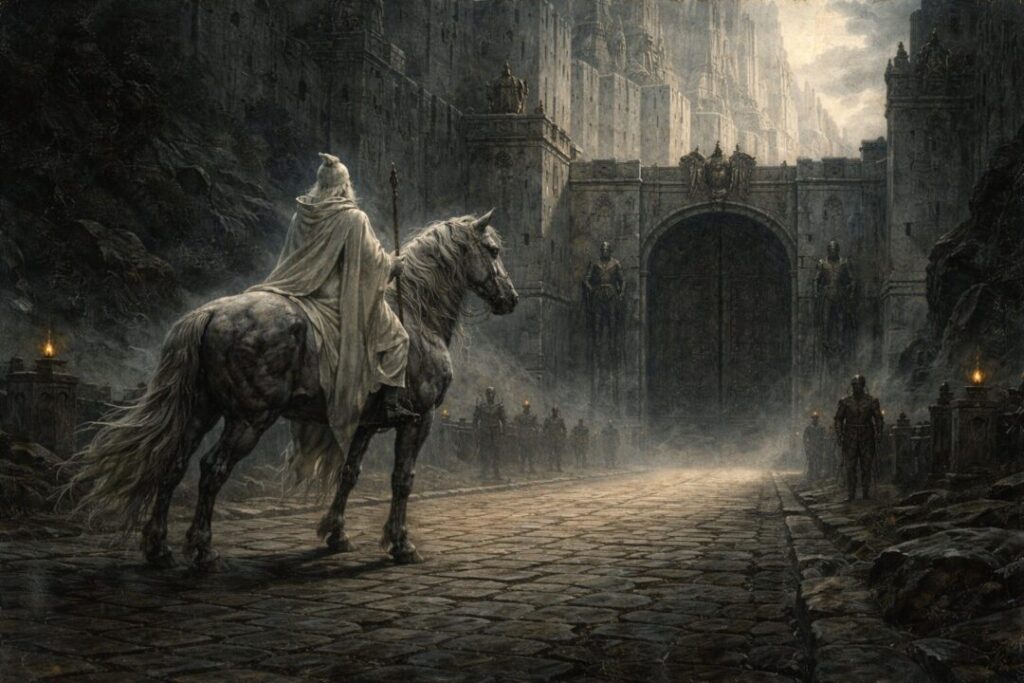 Shadowfax Minas Tirith