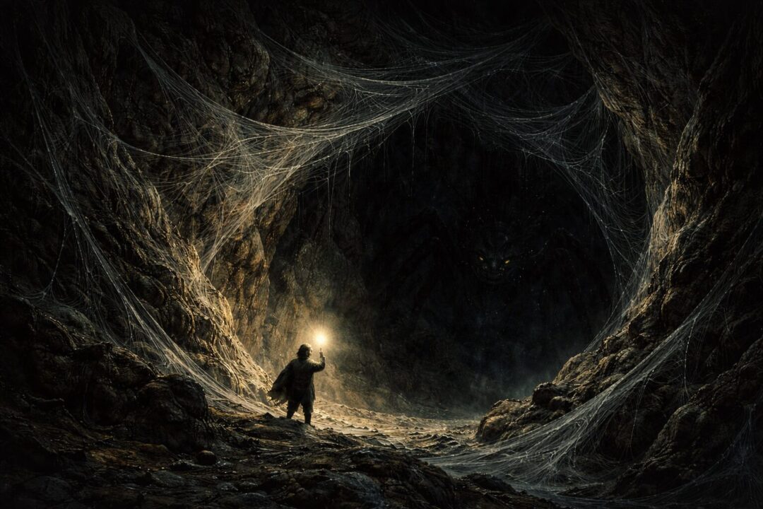 Shelob lair Cirith Ungol
