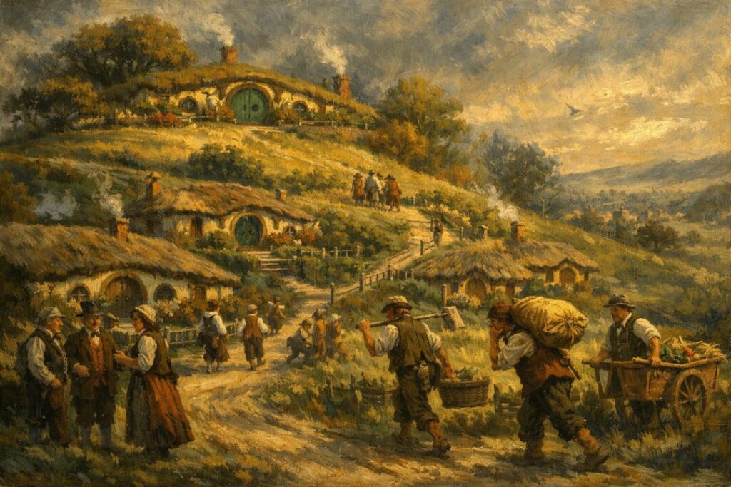 The hidden system of the Shire