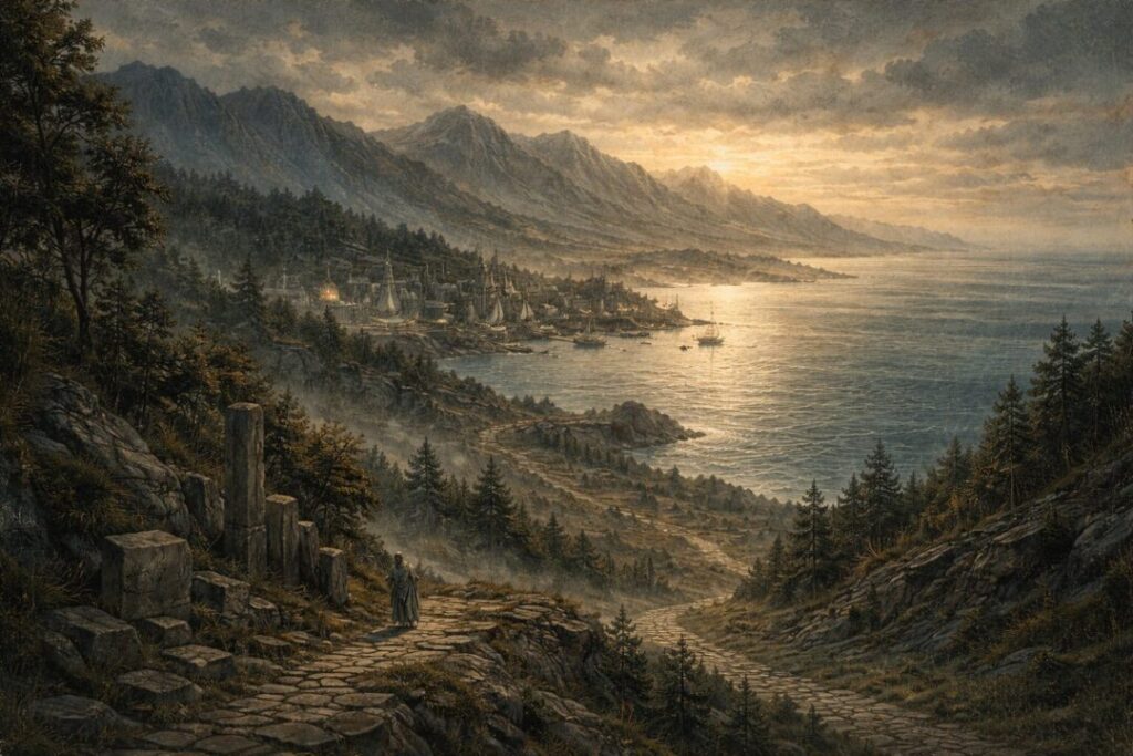 A journey towards the Grey Havens