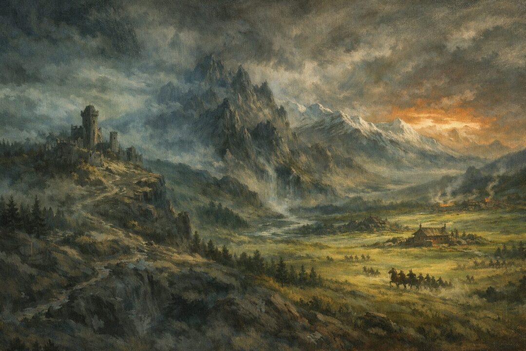 A view of Middle-earth's lands