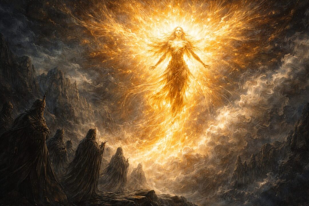 Ascension of the maiden of the Sun