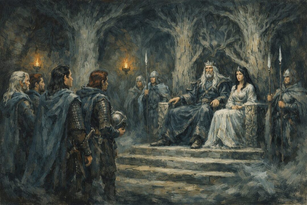 Audience in the Elven hall
