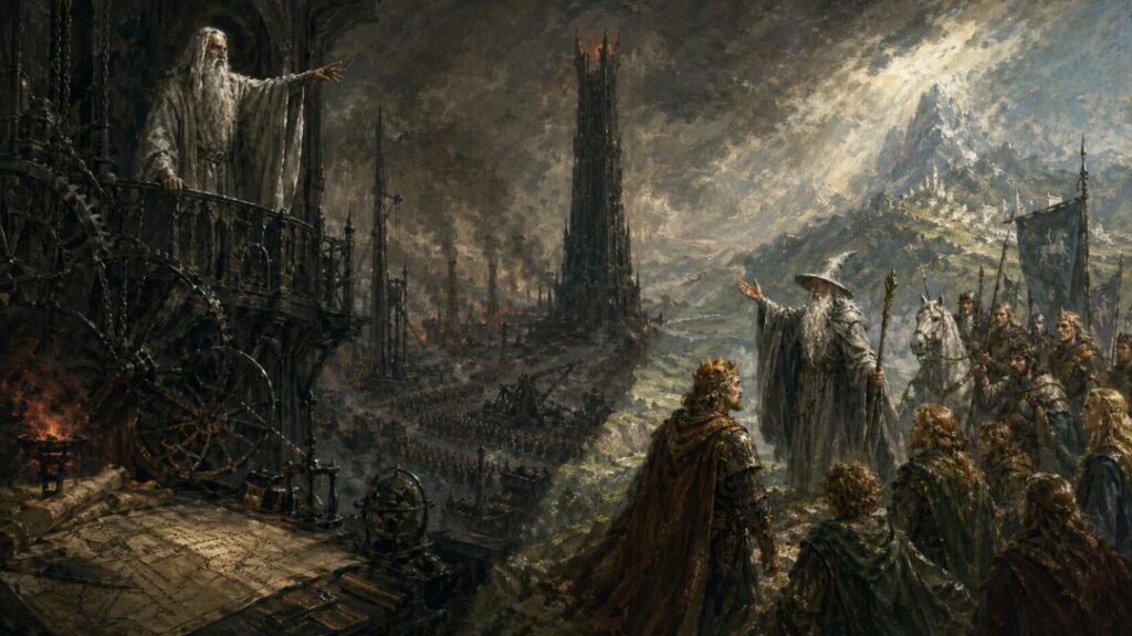 Battle between industry and fellowship