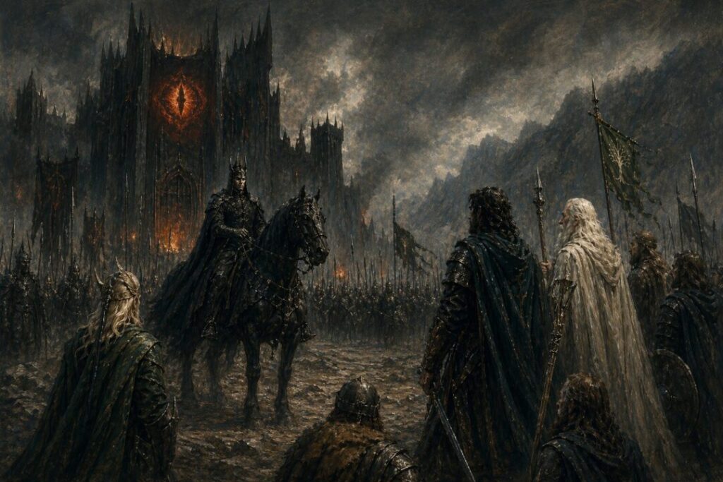 Black Gate parley scene