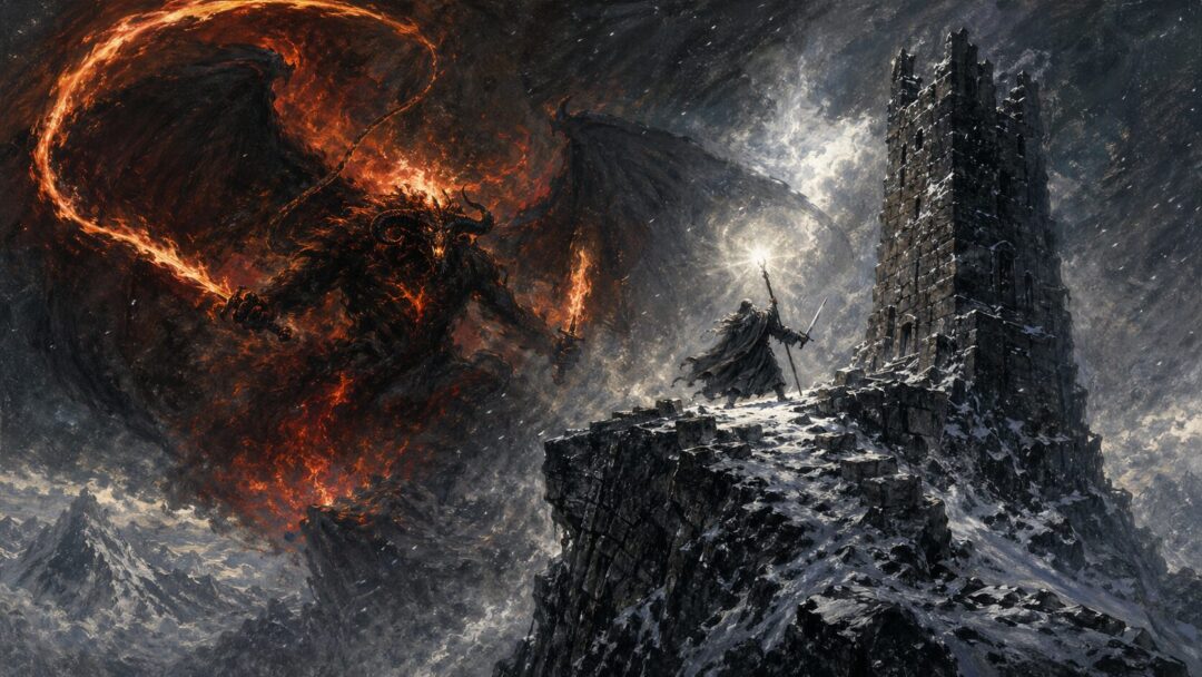 Clash of fire and light