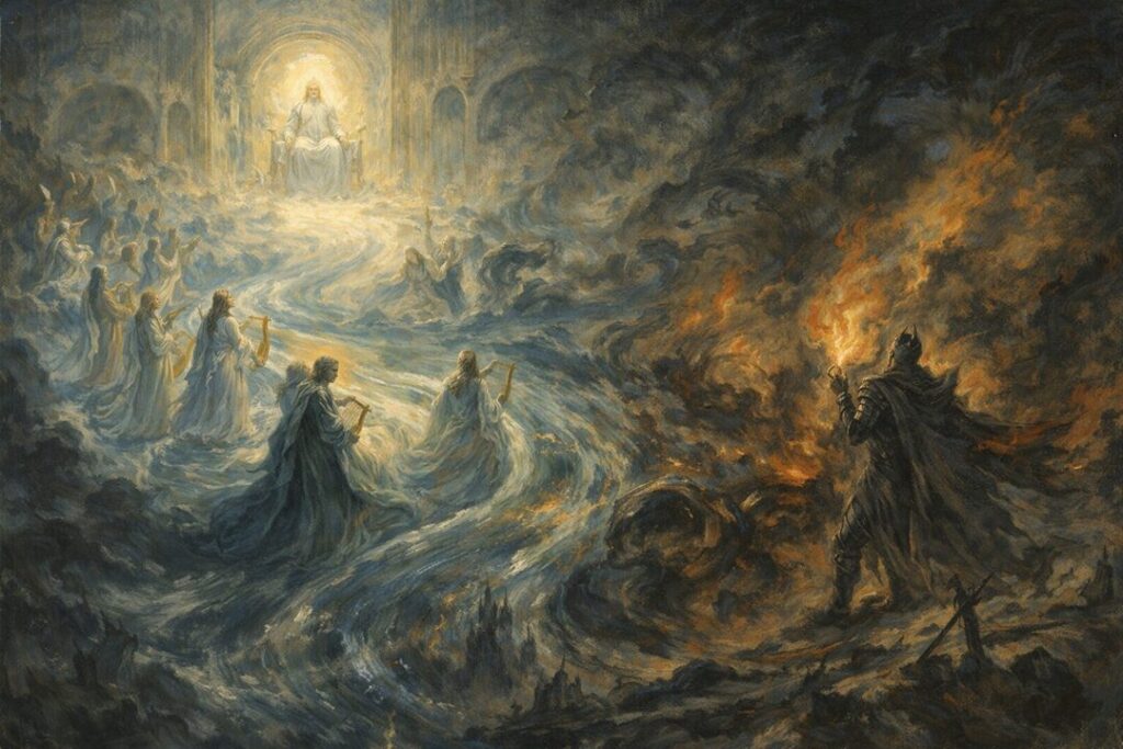 Creation and rebellion in harmony