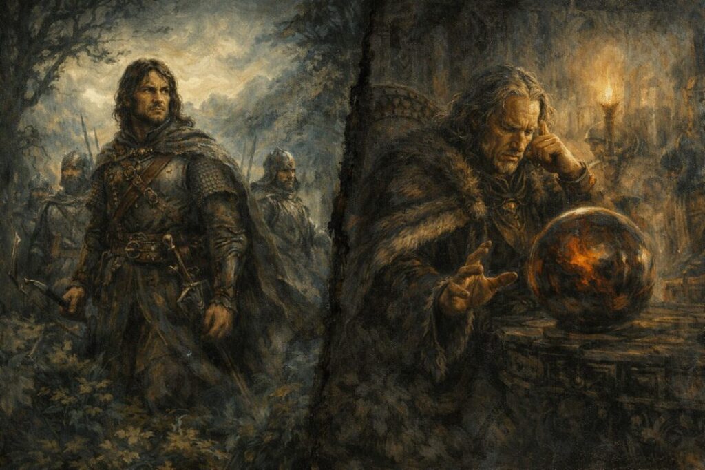Faramir and Denethor_ A tale of contrasts