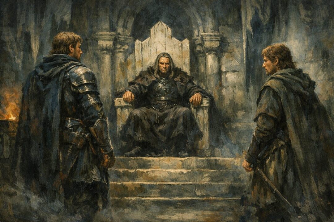 Father and sons in the White Tower