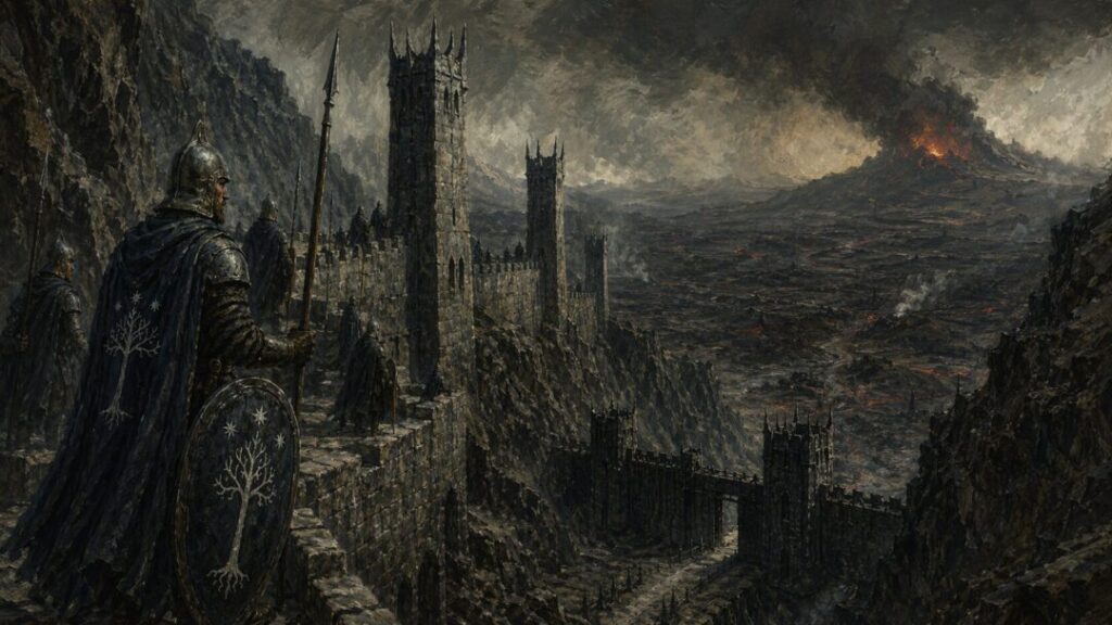 Fortress of the bleak wasteland