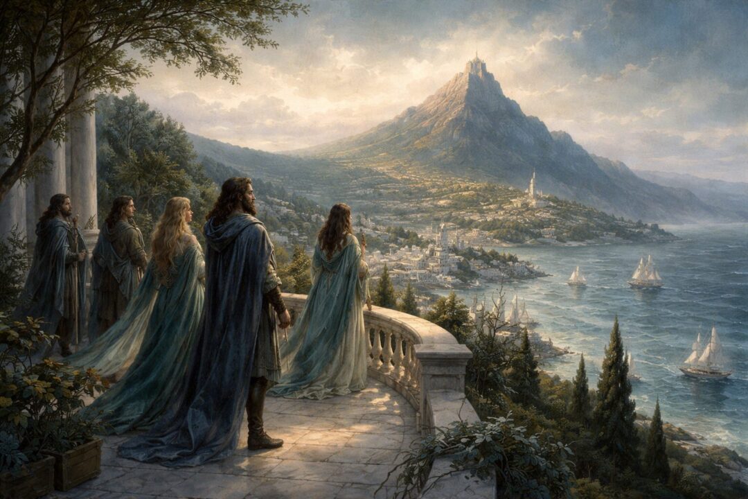 Golden peace of early Númenor