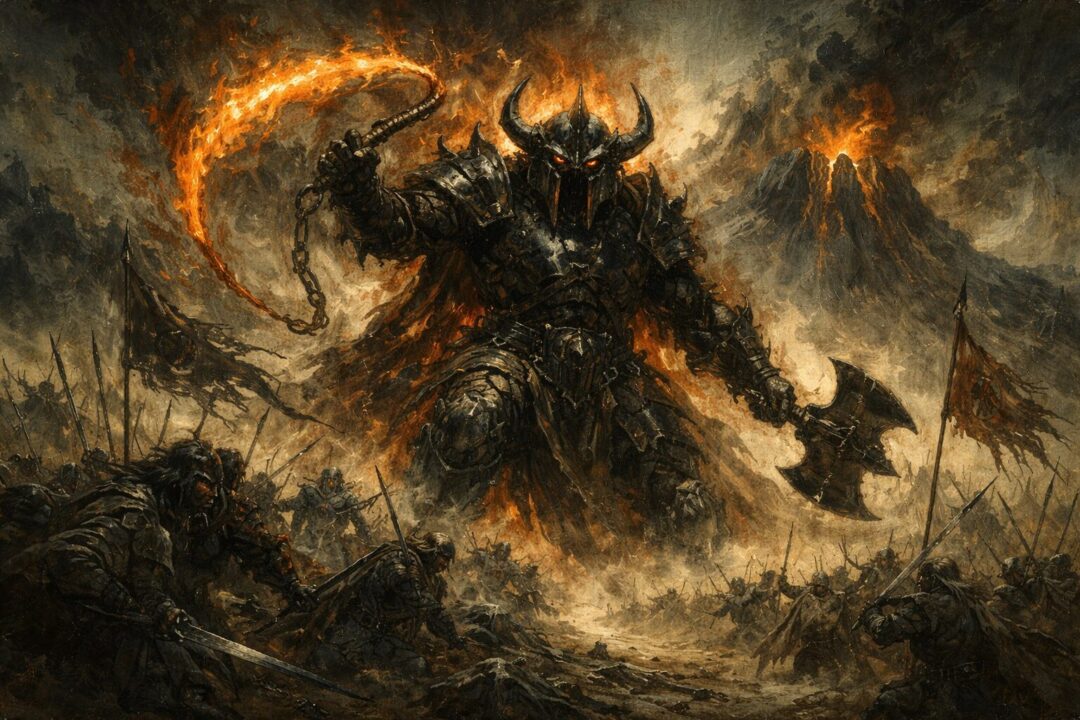 Gothmog leads the charge of darkness