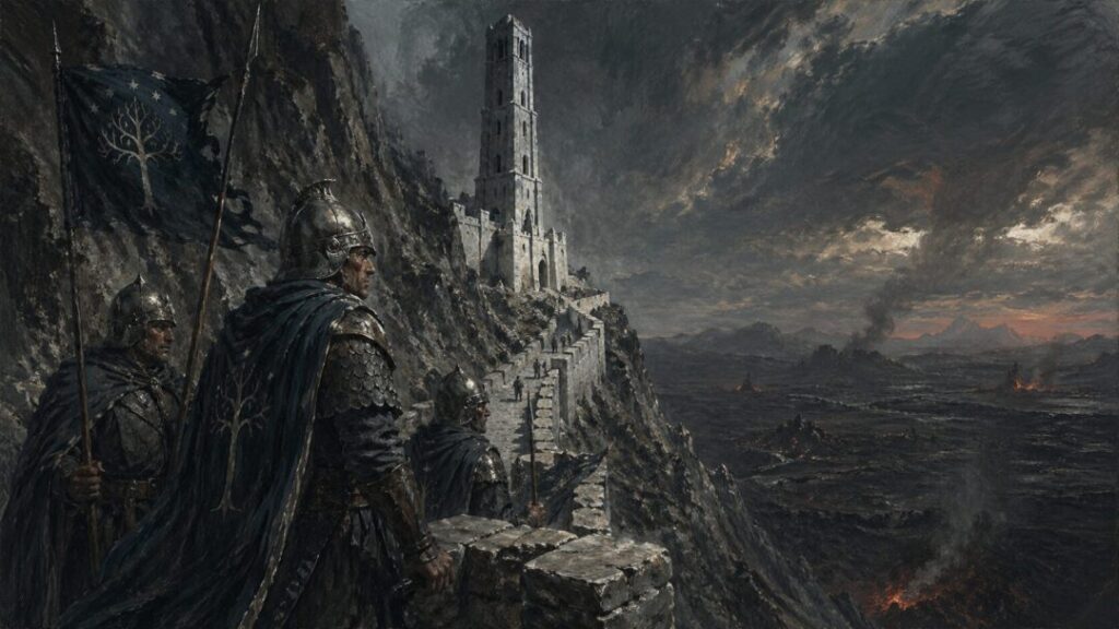Guardians of the rugged fortress pass