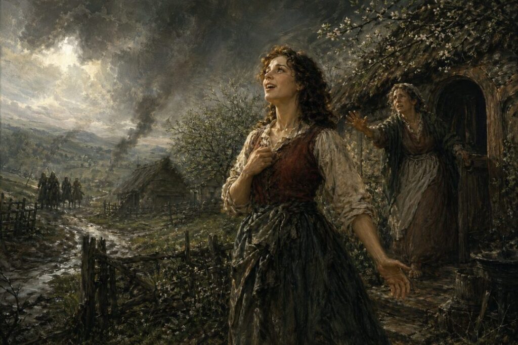 Hope and alarm in a stormy village