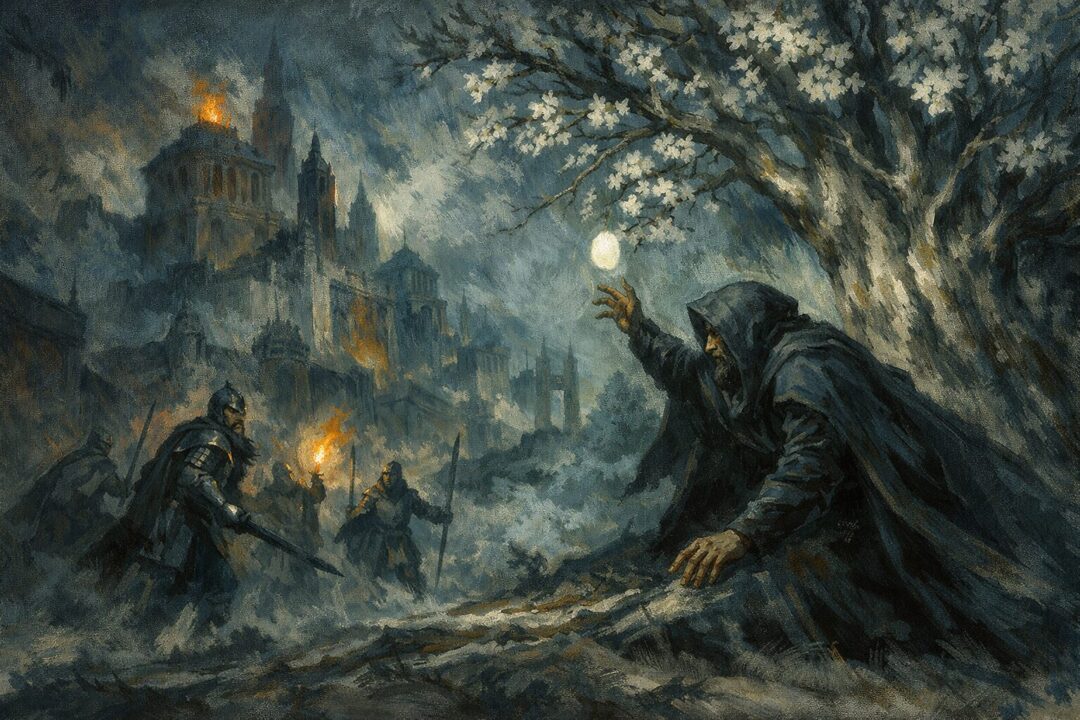 Isildur’s grasp at Nimloth’s fruit