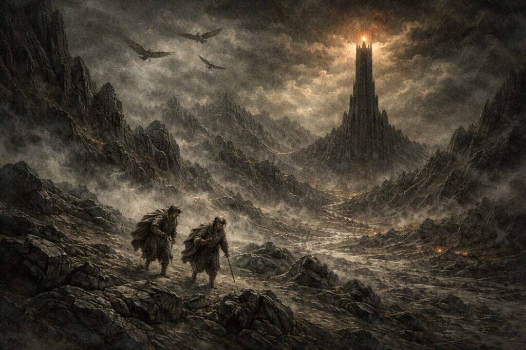 Journey through the land of shadow