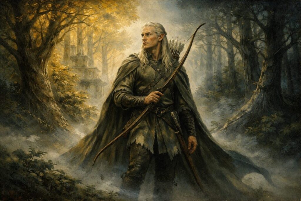 Legolas between Lothlórien and Mirkwood
