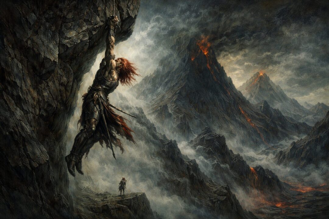Maedhros at Thangorodrim's edge