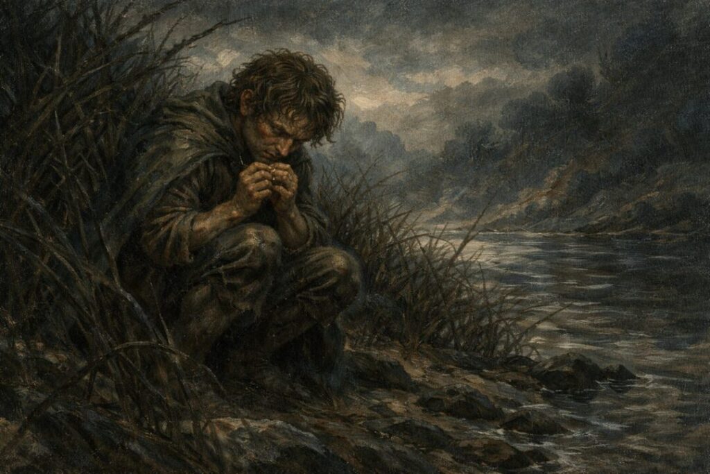 Obsession by the riverbank