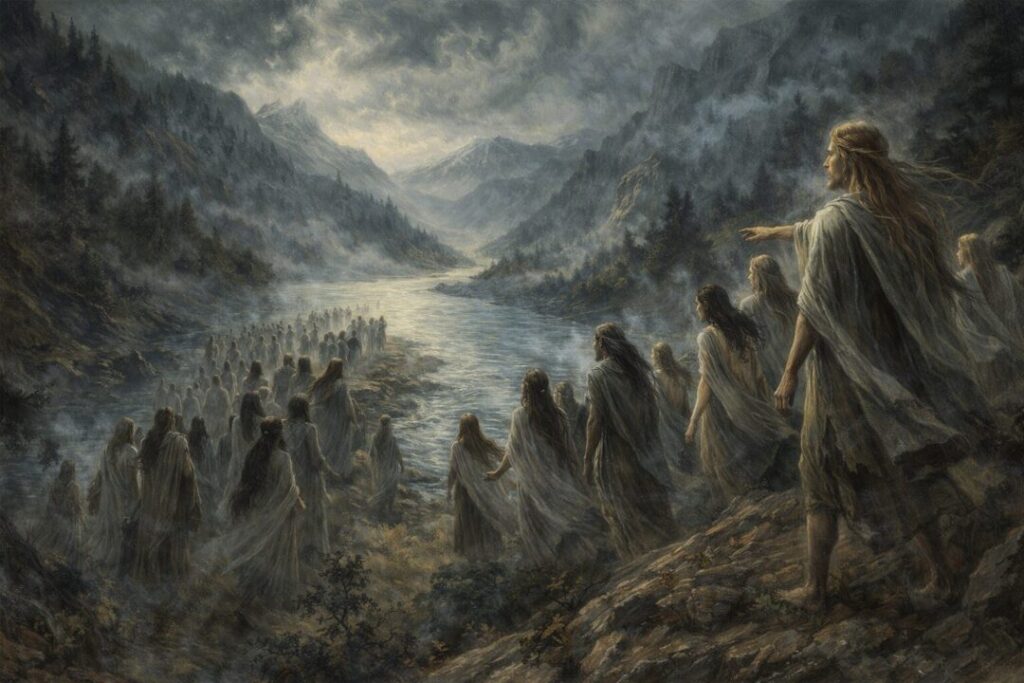 Parting at the Anduin River