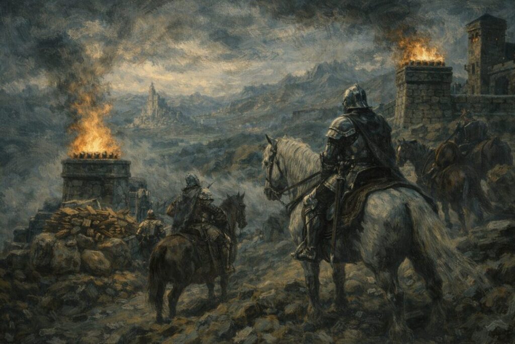 Preparing for the signal fire