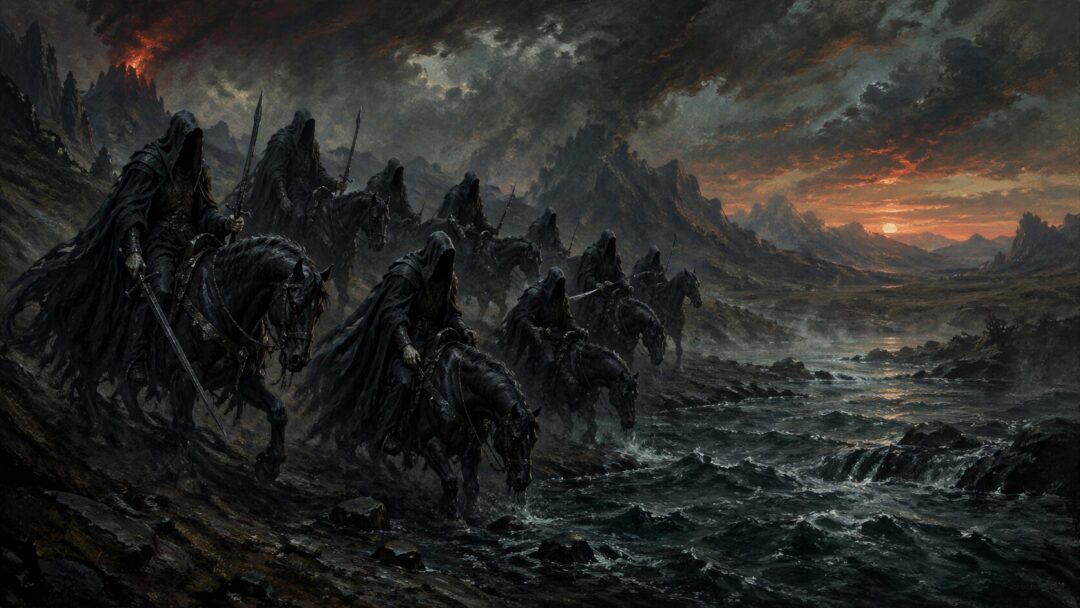 Ringwraith Chasing Why the Ringwraiths Feared Water - laurelindorenan.com