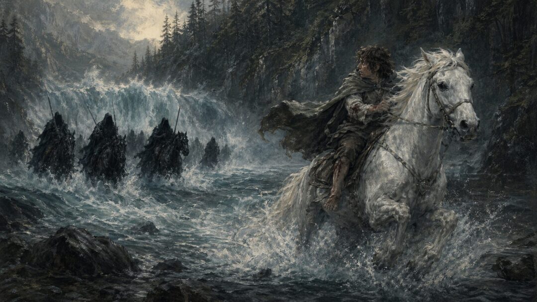 Riders of the stormy gorge