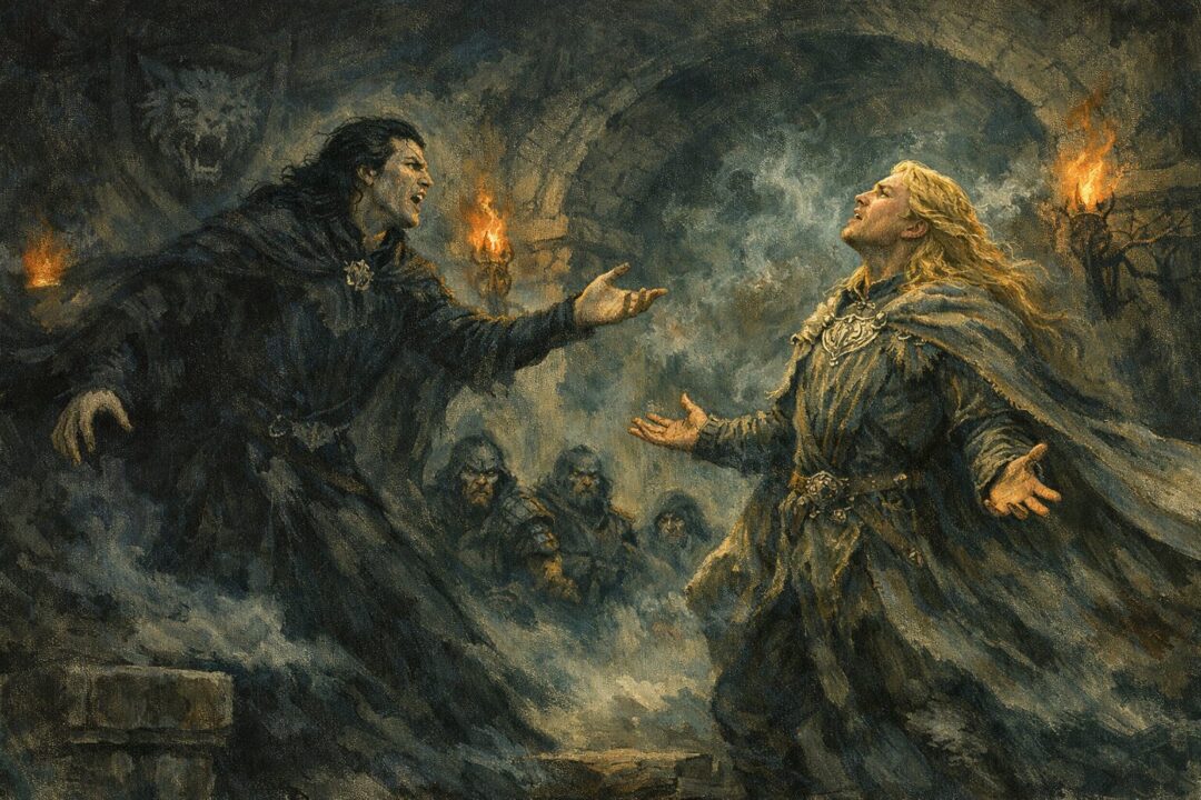 Sauron and Finrod's deadly confrontation