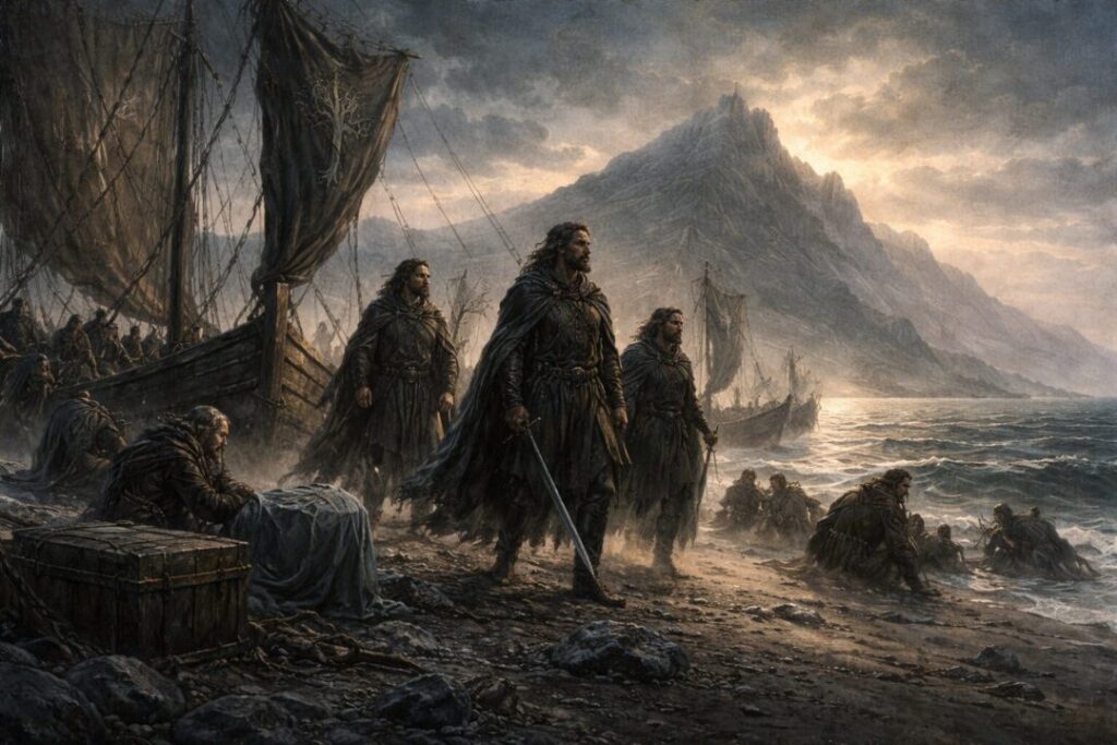 Survivors of Númenor's downfall