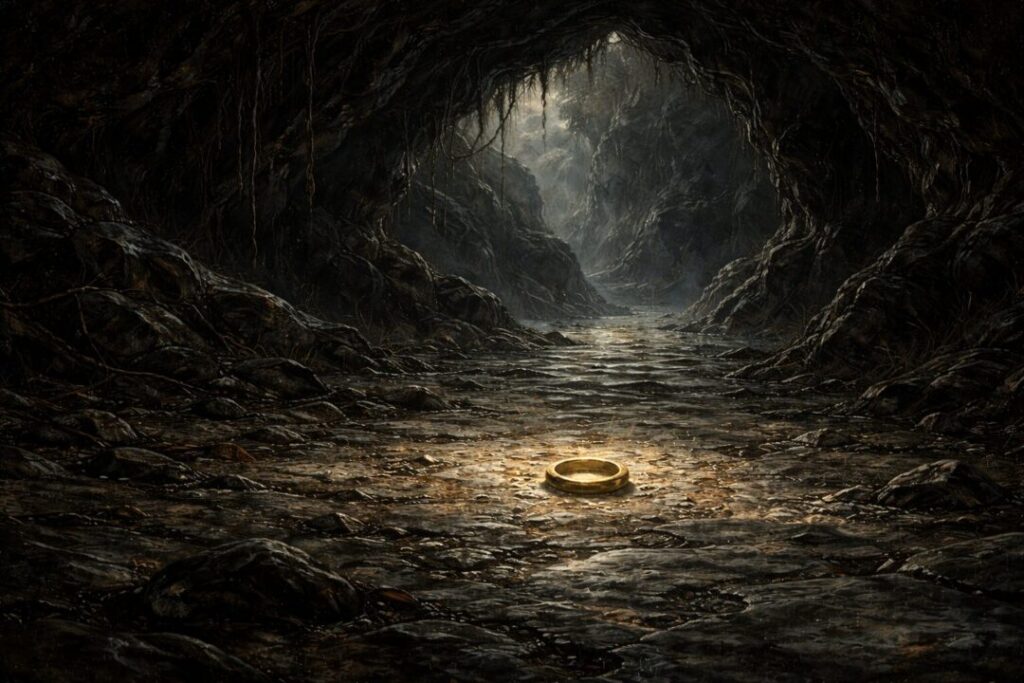 The One Ring in the shadows