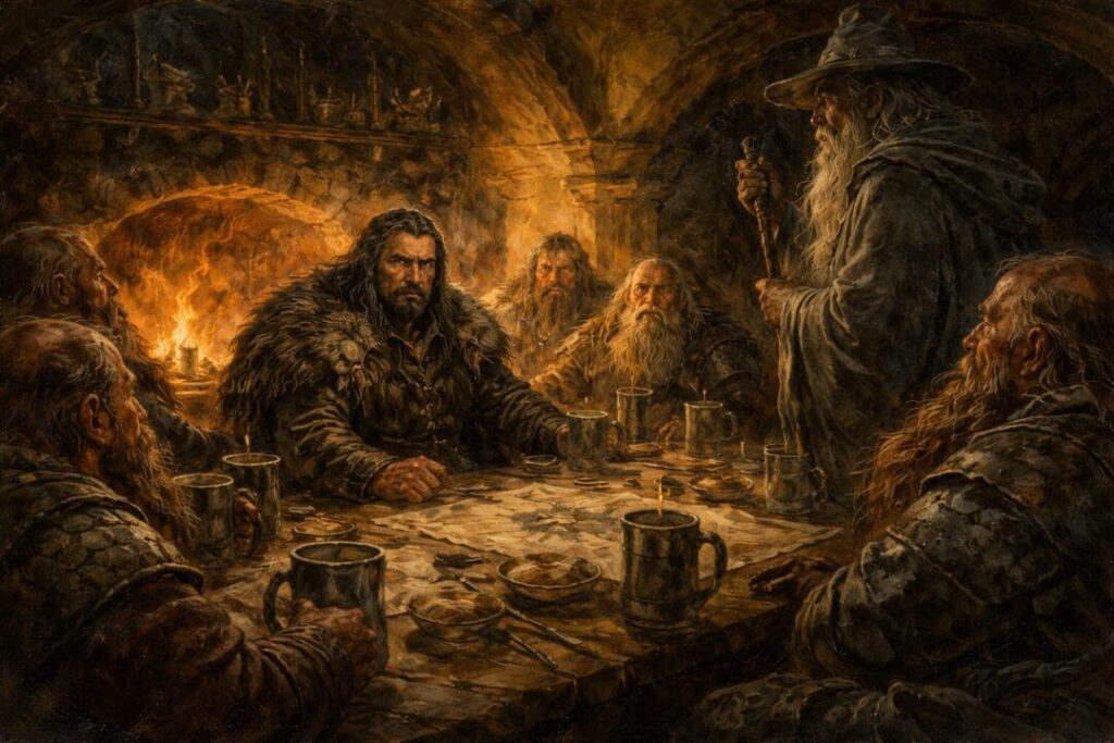 The Unexpected Party at Bag End