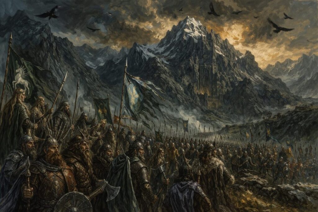The army of the stormed mountain
