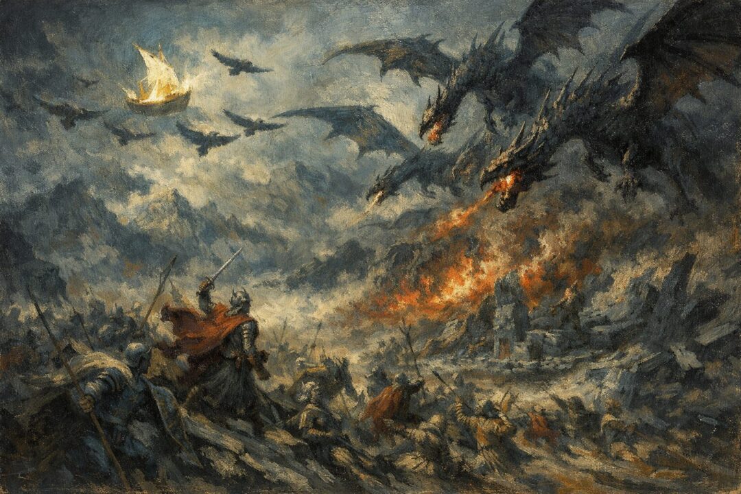 The battle of light and darkness