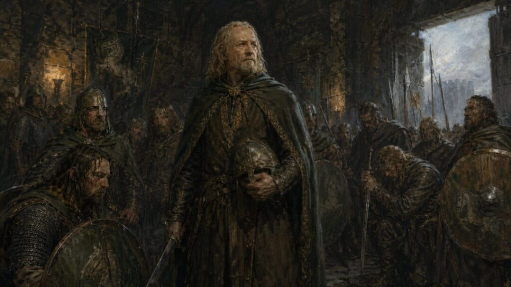 The elder leader's command
