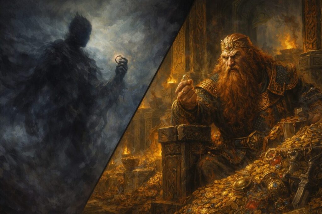 The fall of the ringbearer