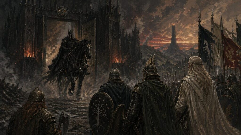 The march of dark and light