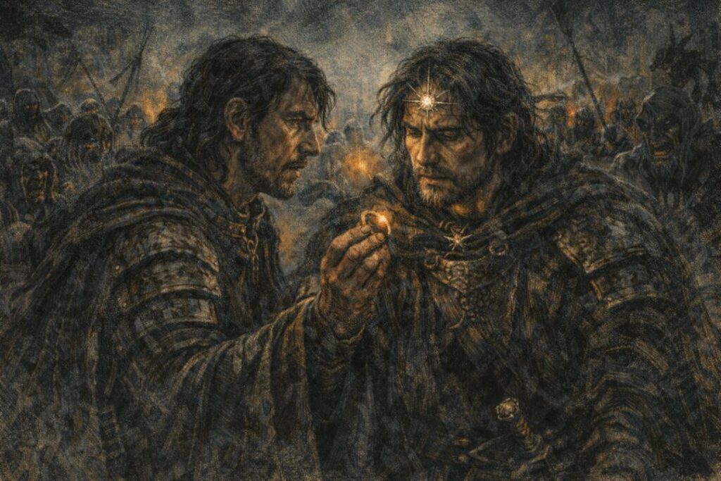 The moment of hesitation