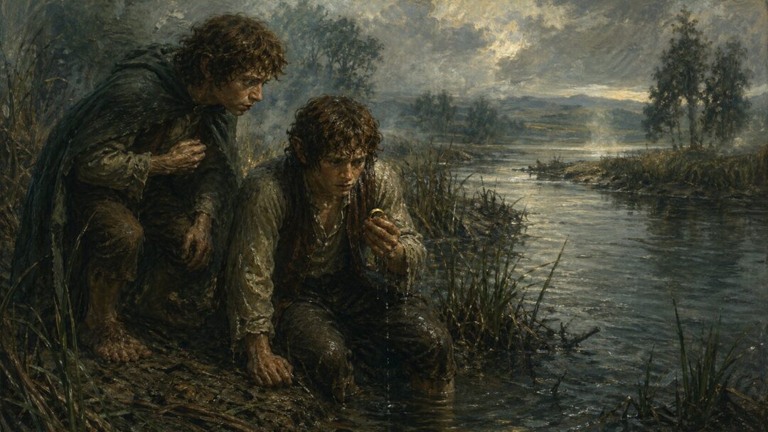 The ring by the riverbank