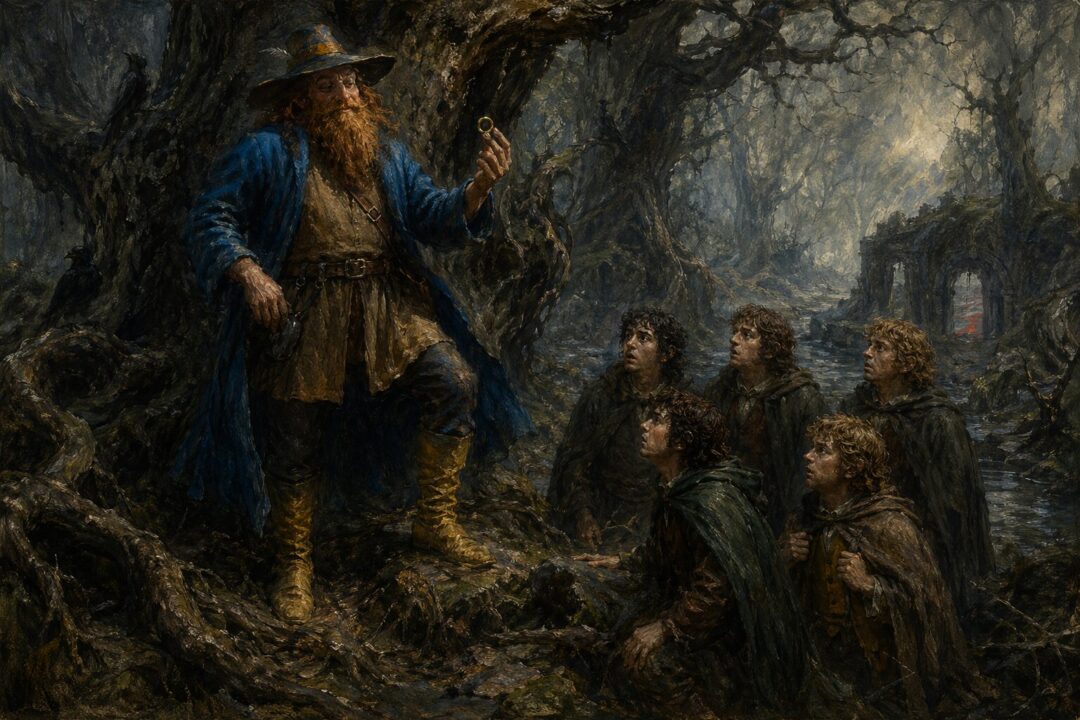 The ring in the enchanted forest