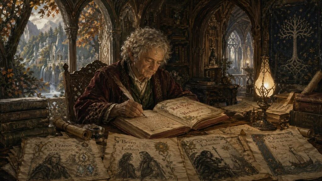 The scholar of Westmarch's study