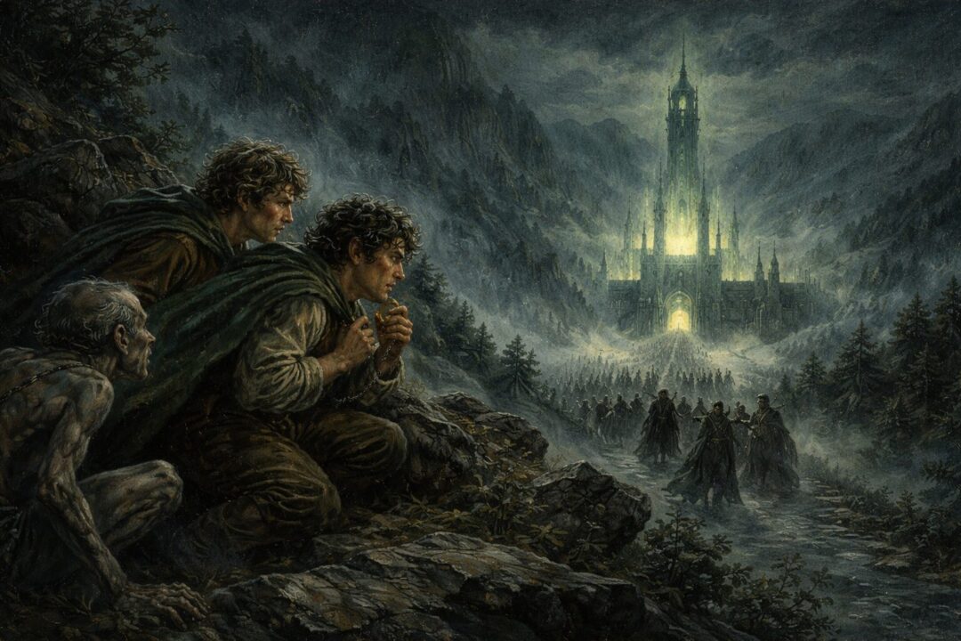 The shadow of Minas Morgul