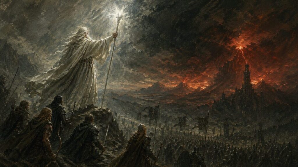The wizard's call to battle