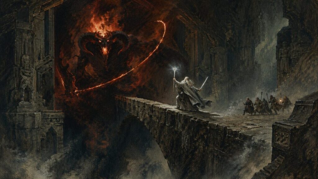 The wizard’s stand against the demon