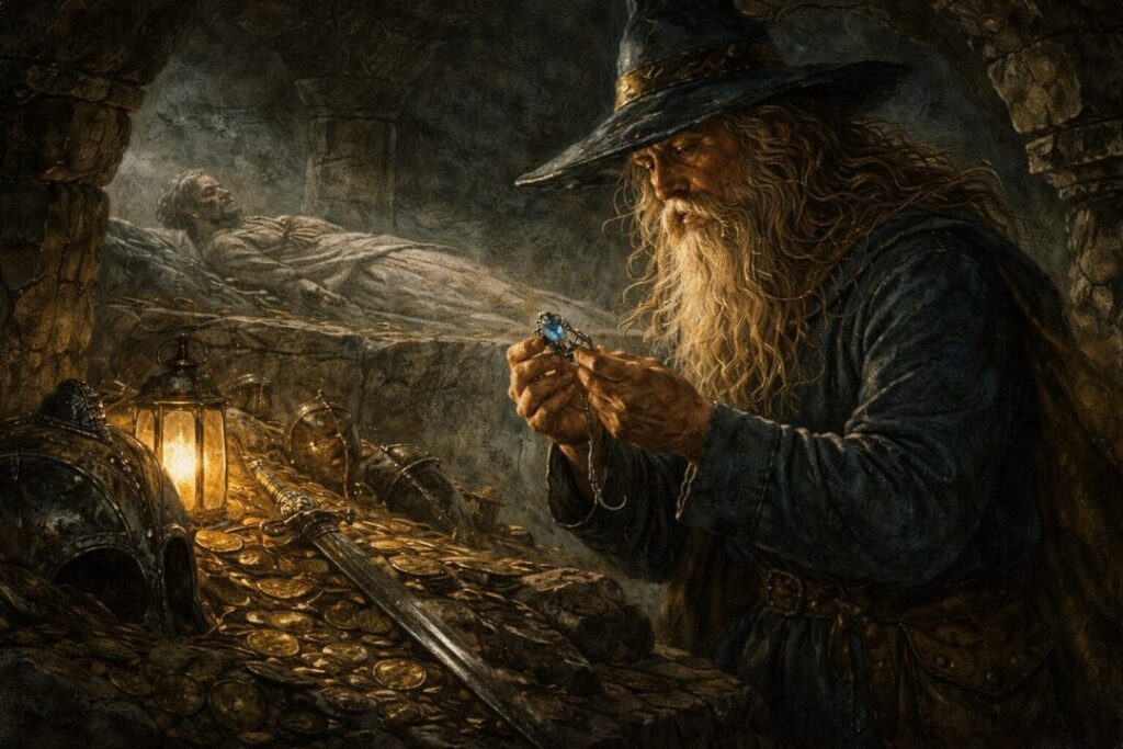 Tom Bombadil and the ancient brooch