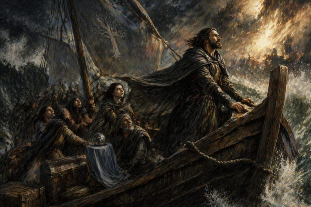 Voyage through the storm's wrath