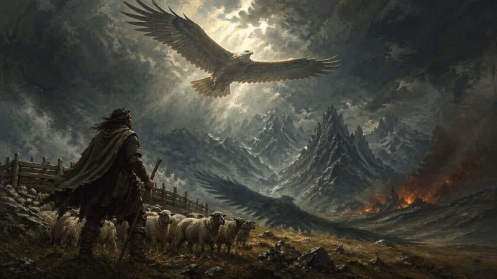 Watcher of the stormy skies